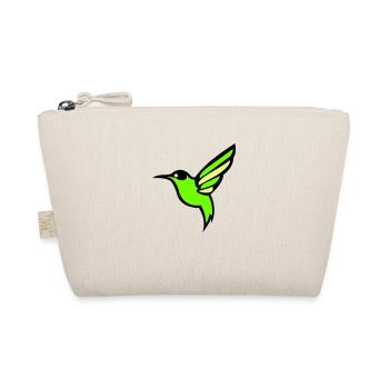 Silhouette d'oiseau colibri - Trousse biologique - nature - Devant