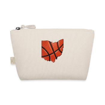 Ohio (USA) | echter Basketball | Landkarte - Bio-Täschchen - Natur - Vorne