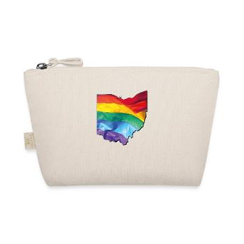 Ohio (USA) | echte Flagge | LGBTQIA+ - Bio-Täschchen - Natur - Vorne