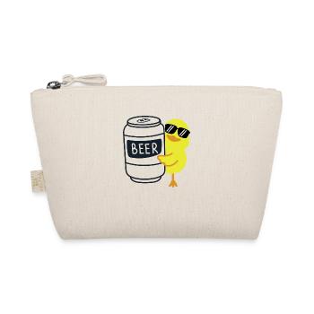 Bier beer - Bio-Täschchen - Natur - Vorne