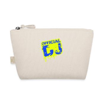 Official DJ Music Party Stamp Graffiti Drops - Organic Pouch - nature - Front