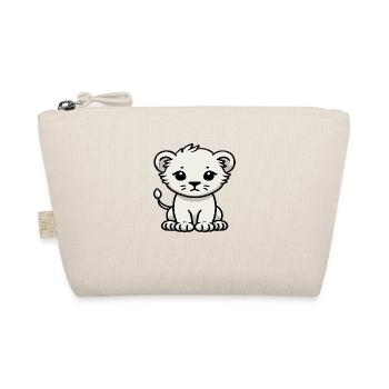 Lion cub - Organic Pouch - nature - Front