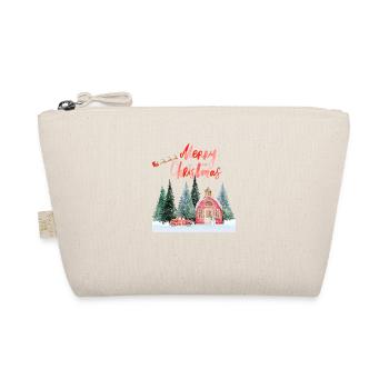 Unique Christmas Clothing: Celebrate the Holidays in Style - Organic Pouch - nature - Front