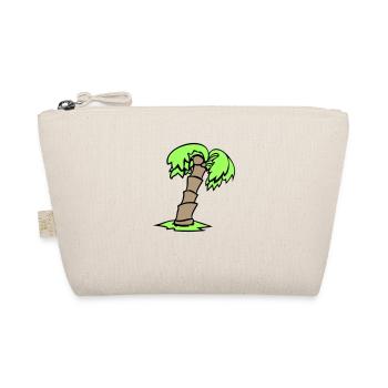 Palm Tree Island Tree Plage Vacances Noix de Mer Cool - Trousse biologique - nature - Devant