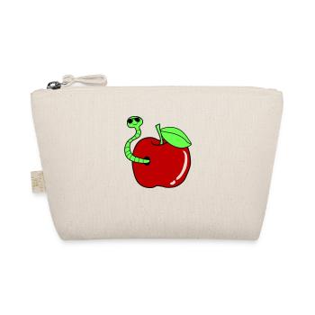 Worm Apple Sunglasses - Organic Pouch - nature - Front