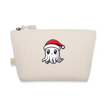 Jellyfish Christmas - Organic Pouch - nature - Front