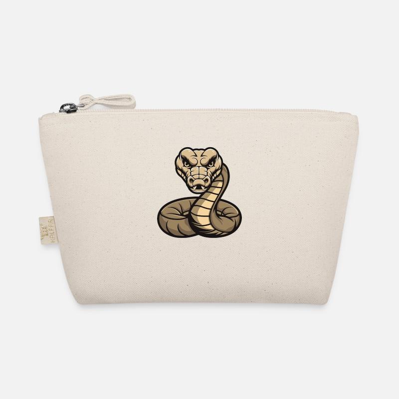Snake Cobra Comic Organic Pouch
