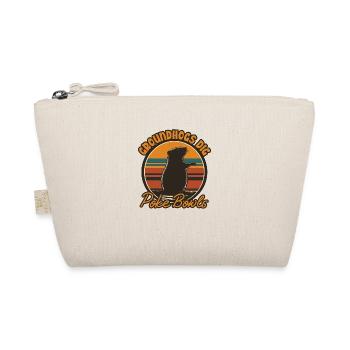 Groundhogs Dig Poke Bowls Fun Design for Foodies - Organic Pouch - nature - Front
