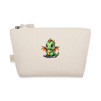 Baby Drache - Bio-Täschchen - Natur - Vorne