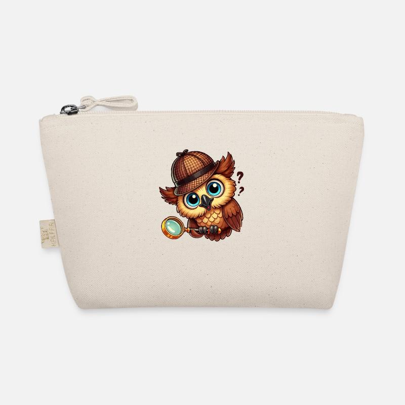 Detective Owl Organic Pouch
