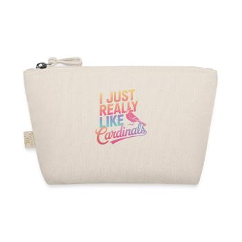 Cardinal Red Cardinal Vogel Red Cardinal - Organic Pouch - nature - Front