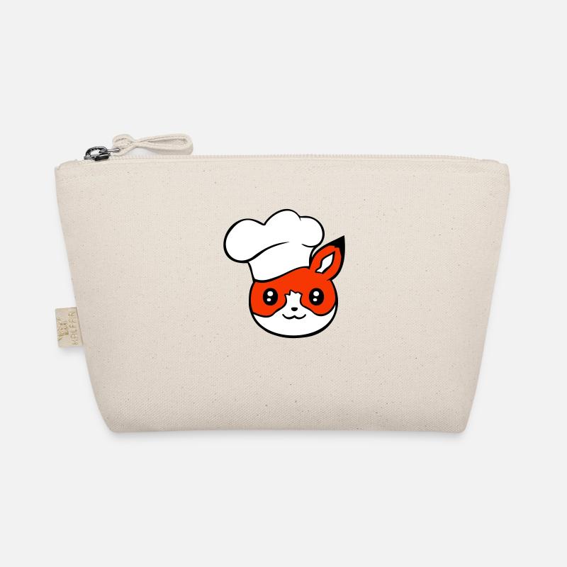 Fox Chef's Hat Chef Cooking Restaurant Kitchen Organic Pouch