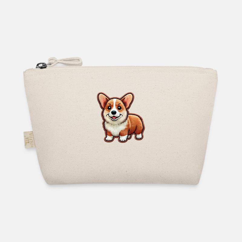 Corgi - Bio-Täschchen - Natur