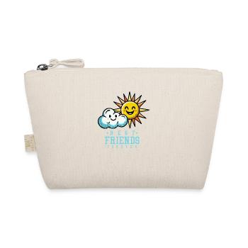 wolke sonne best friends - Bio-Täschchen - Natur - Vorne