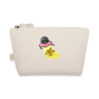 Teddy kidnapped by UFO Uap - Organic Pouch - nature - Front