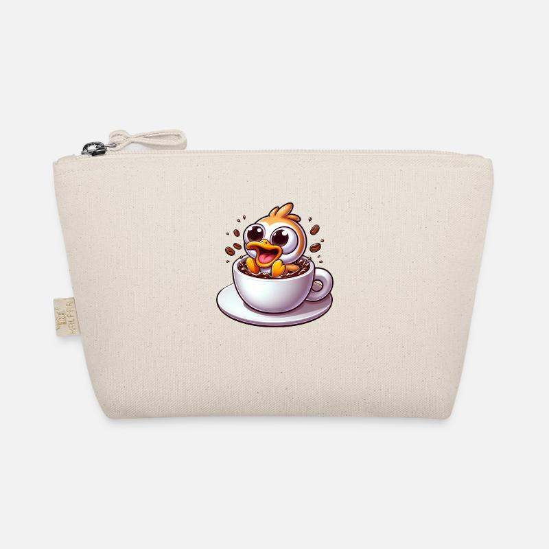 Oiseau poussin buveur de café caféine choc Trousse biologique