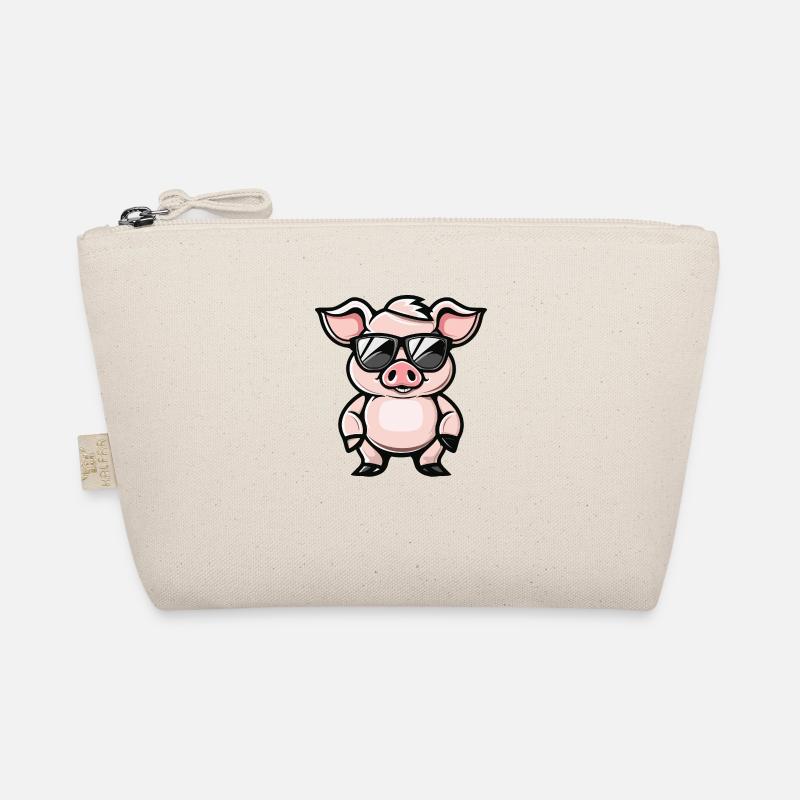 Schwein Cool Tier Bio-Täschchen