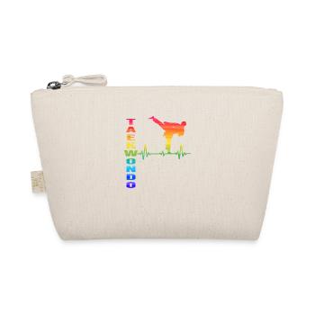 Taekwondo Taekwondo-korean-martial-arts poomsae - Organic Pouch - nature - Front