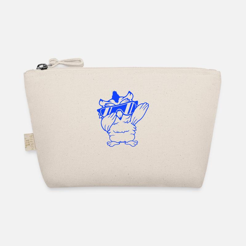 Owl Dabbing Dab Dance Pose Gesture Sunglasses Cute Organic Pouch