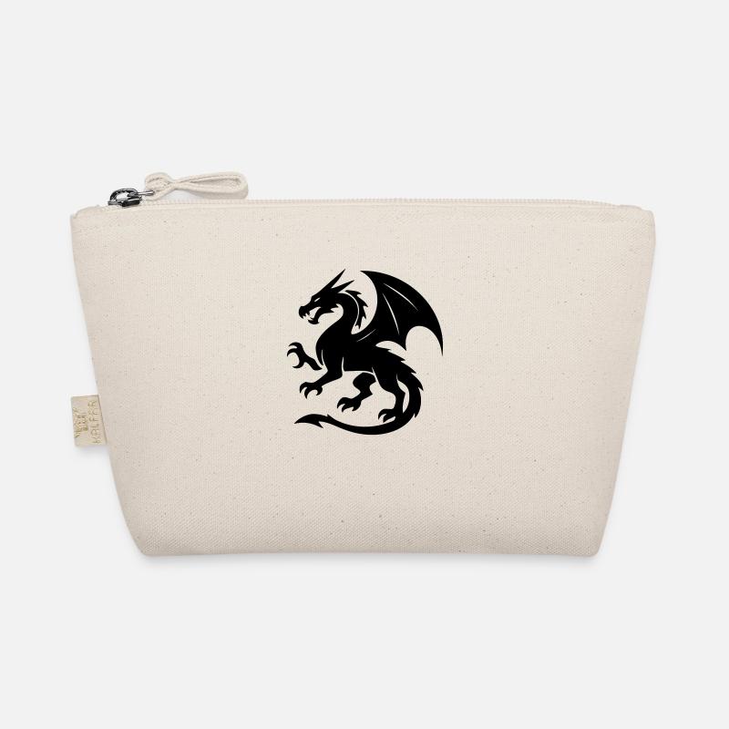Dragon (noir) - Trousse biologique - nature