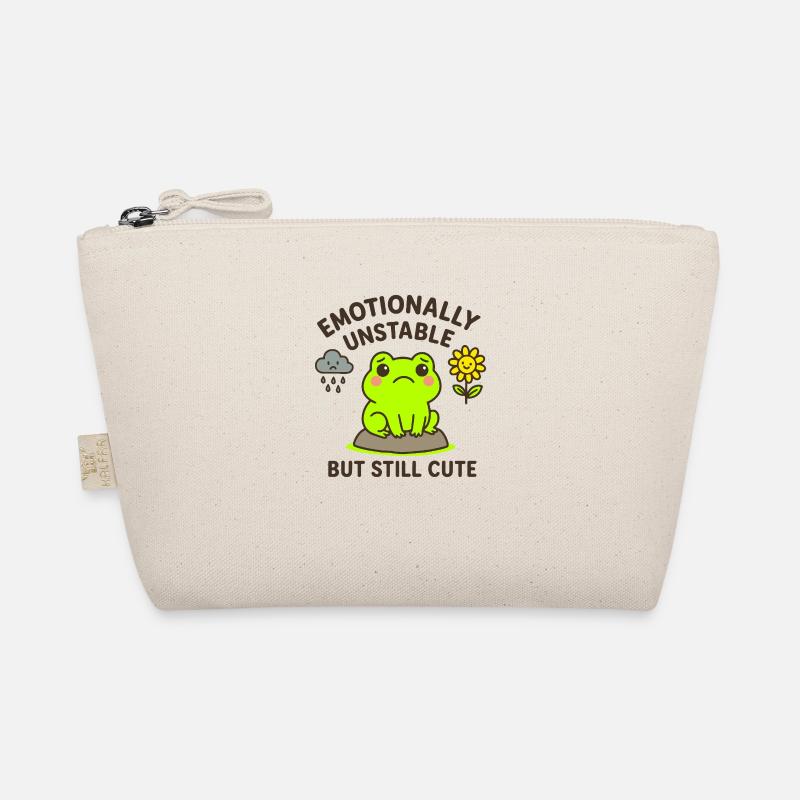 emotionally unstable - but still cute Organic Pouch