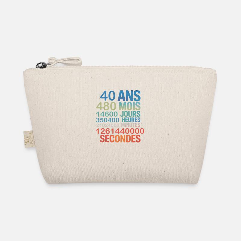40 Ans – 480 Mois, 14600 Jours...Secondes Bio-Täschchen