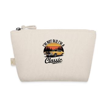 I'm Not Old I'm A Classic Vintage Car - Organic Pouch - nature - Front