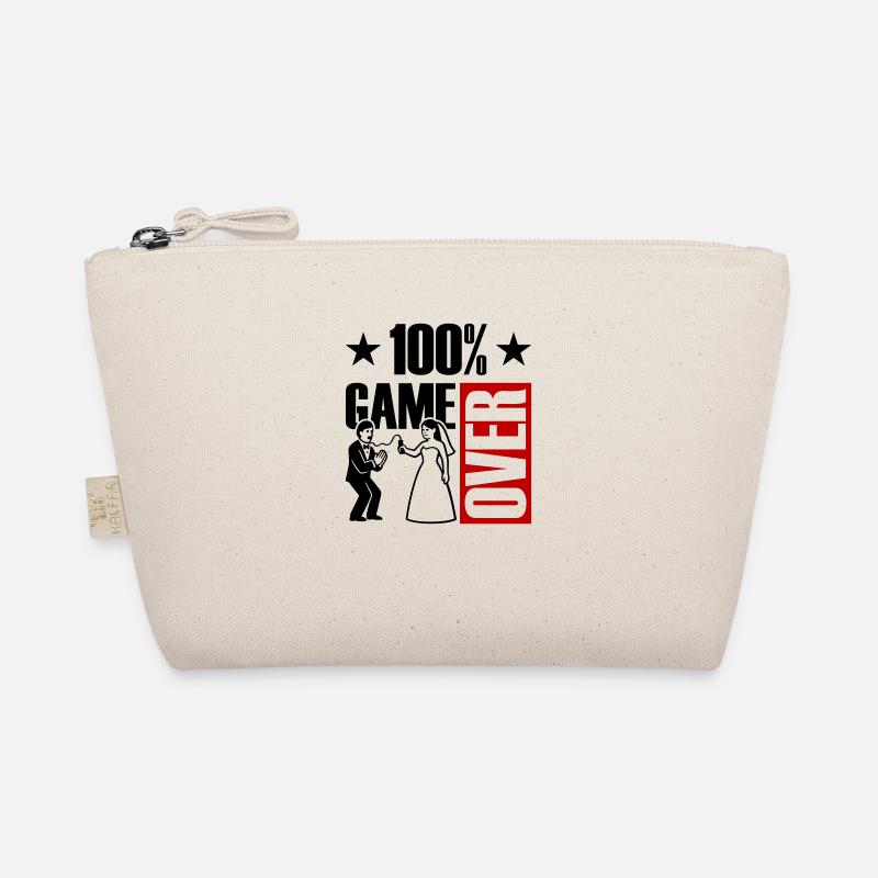 Game Over Newlyweds Funny Organic Pouch
