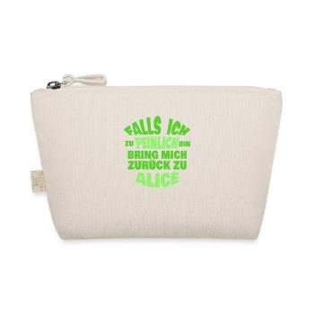 A as a bachelor party - Organic Pouch - nature - Front