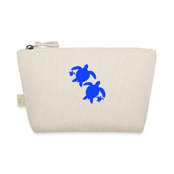 Tortue d’eau famille enfants parents maman papa - Trousse biologique - nature - Devant