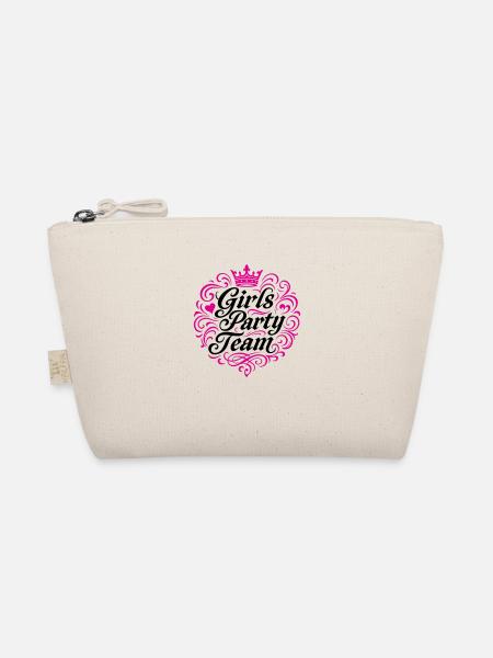 Girls Party Team - Organic Pouch - nature - Front