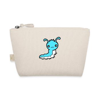 Chenille mignonne petite larve amicale ver heureux - Trousse biologique - nature - Devant