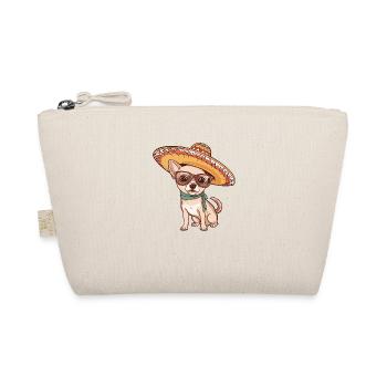 Chihuahua chien drôle sombrero - Trousse biologique - nature - Devant