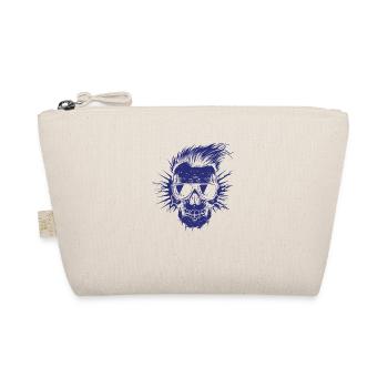 Skull Style Sunglasses - Organic Pouch - nature - Front