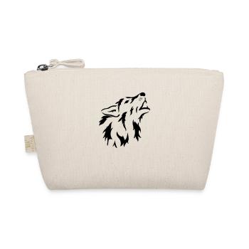 Wolf T Shirt selber gestalten - Bio-Täschchen - Natur - Vorne