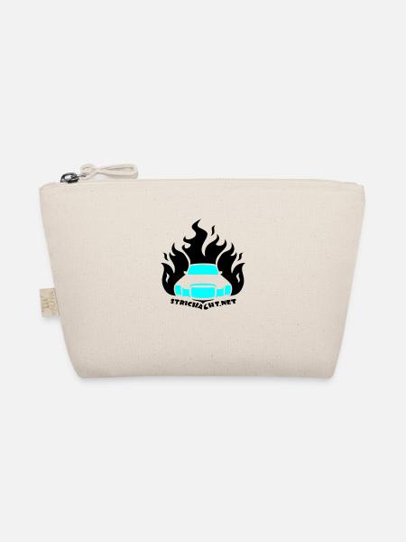 /8 Flame01 2C - Bio-Täschchen - Natur - Vorne