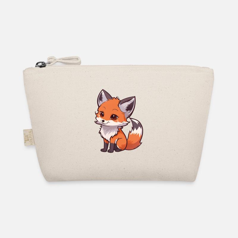 Totally cute fox Organic Pouch