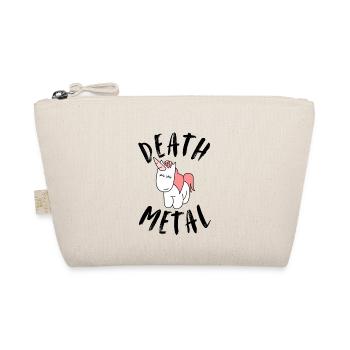 Death Metal | Einhorn, Märchen, Prinzessin - Bio-Täschchen - Natur - Vorne