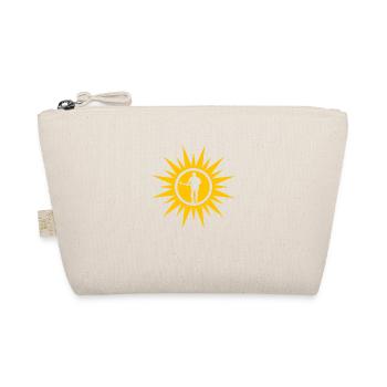 hockey field hockey zone hockey players - Organic Pouch - nature - Front