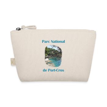 Aquarell 60 Jahre Nationalpark Port-Cros. - Bio-Täschchen - Natur - Vorne