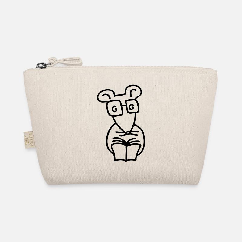 Bookworm - Line Organic Pouch