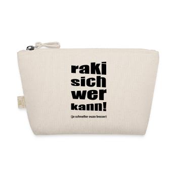 raki sich wer kann 3 - Bio-Täschchen - Natur - Vorne
