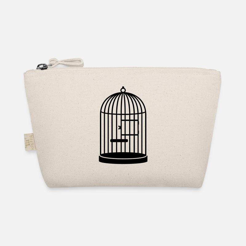 Leerer Käfig / empty cage (closed, 1c) Organic Pouch