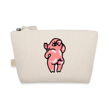 Sexy geile Sau 3 - Bio-Täschchen - Natur - Vorne