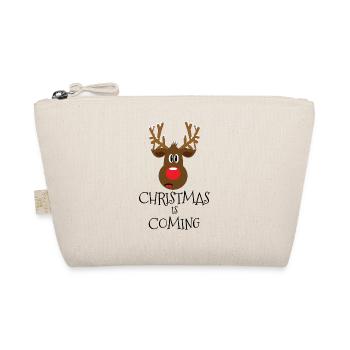 Christmas is coming - Organic Pouch - nature - Front