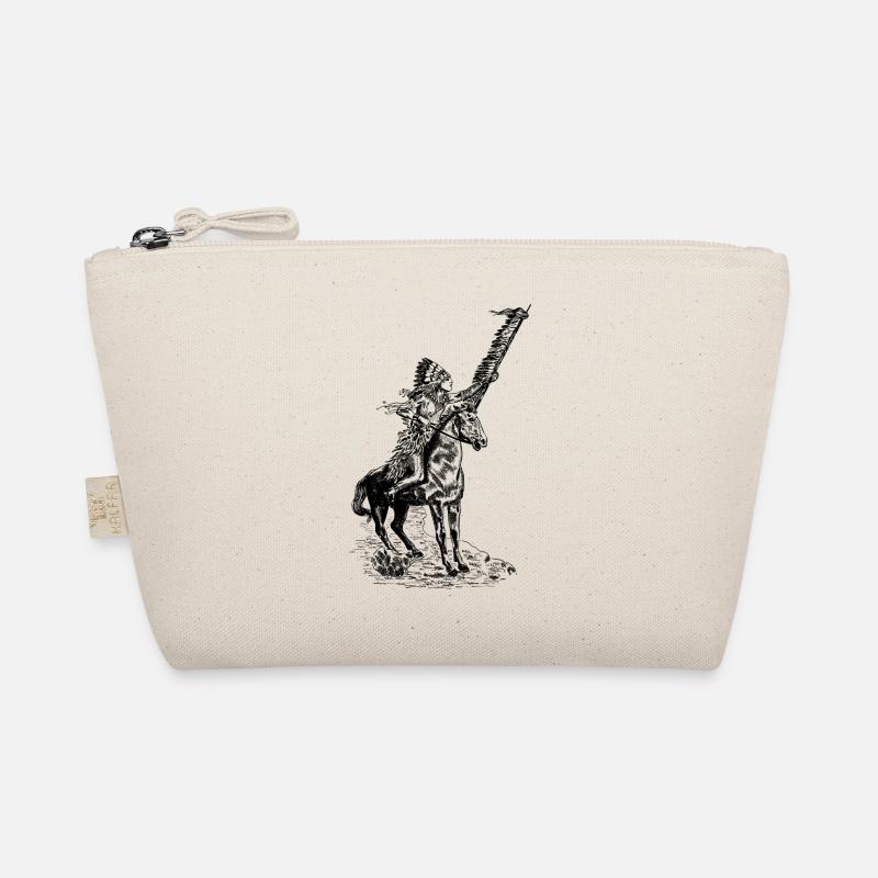 indian indian american tent tent teepee tomahawk Organic Pouch