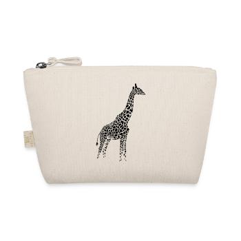 giraffe afrika serengeti camelopard safari zoo - Organic Pouch - nature - Front