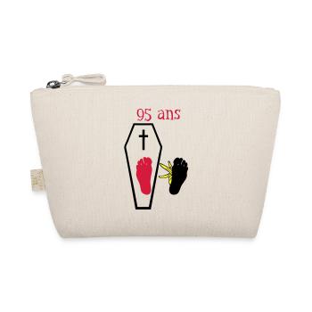 95 years foot falls another banana skin - Organic Pouch - nature - Front