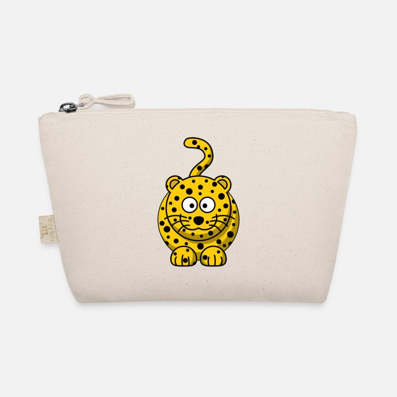 Leopard Cartoon Trousse biologique