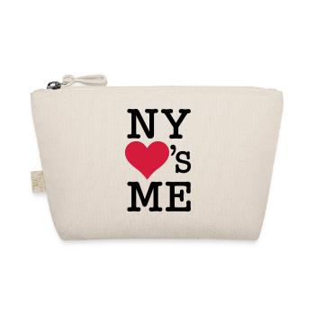 NY New York Loves Me - Bio-Täschchen - Natur - Vorne